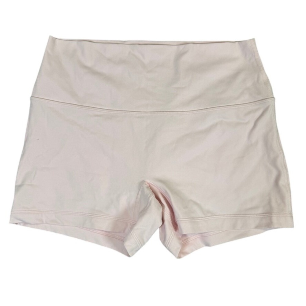 Lululemon Align High-Rise Short 12 Pale Pink Nulu Yoga Athletic Shorts